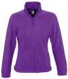 54500 Ladies North SOL'S Ladies North Fleece Jacket dark purple colour image